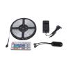 Buy cheap Hot sale smart bright led strip light waterproof bedroom DC12V 5m music strips light kit non waterproof Bluetooth from wholesalers