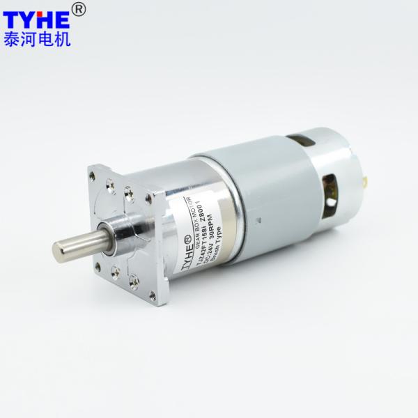 42mm gearbox high strength steel gear 40kgf big torque rs775 12 24 volt dc gear
