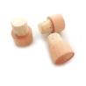 Buy cheap wooden wine stopper with natural cork stopper in food grade solid wooden closure from wholesalers