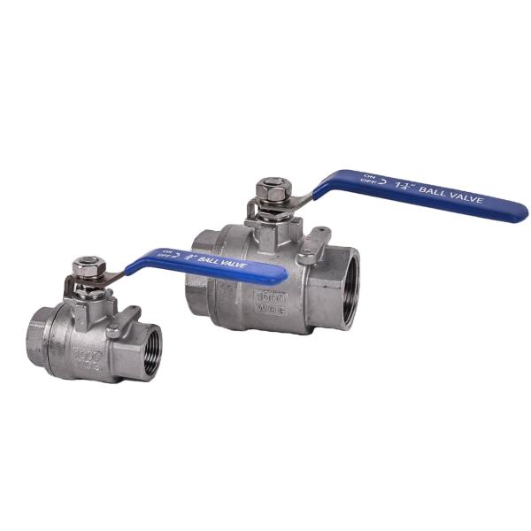 Customizable 2PC Stainless Steel Ball Valve for Different Industrial Application