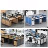 Buy cheap Modular and Customizable Office Furniture 4-Person Screen Workstation with Desk Space from wholesalers