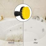 10 Pieces Electric Drill Cleaning Brush Power Scrubber Cleaning Brush Set