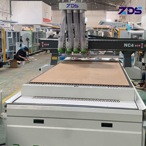 Buy cheap 18000r/Min 6kw*4 Spindle Woodworking CNC Router Automatic Wood Router Machine from wholesalers