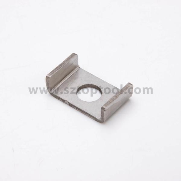 Buy cheap 6mm Hole Special Stainless Steel Clamp Precision Stamping Parts from wholesalers