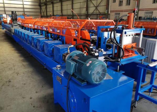 Buy cheap 22 Rollers Upright Post Roll Forming Machine For Container House Gearbox Transmission from wholesalers