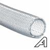Buy cheap transparent industrial grade or food grade fiber braid reinforced PVC water hose clear pvc braided hose from wholesalers
