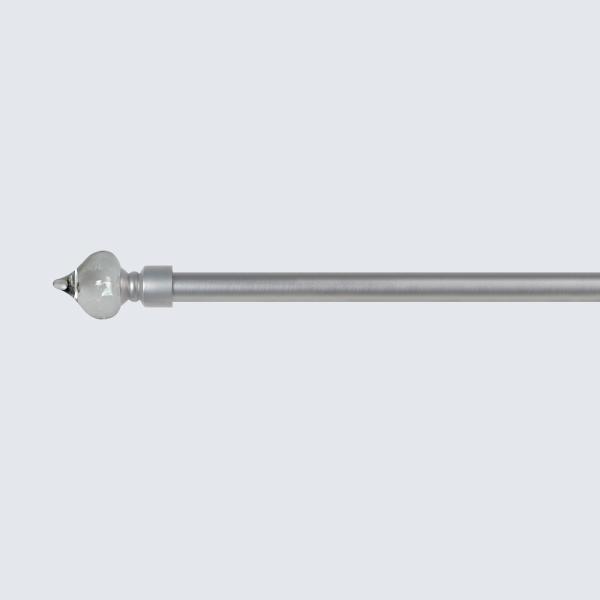 Buy cheap Crystal Curtain Rod Set Double Extendable Curtain Pole For Home Decoration from wholesalers