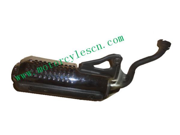 Buy cheap EEC 50cc Gas 4-stroke HONDA DIO50 Muffler Carbon fiber muffler Refit Muffler from wholesalers