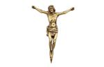 Christ Cemetery Decorations , Coffin Crucifix TD021 For Tombstone