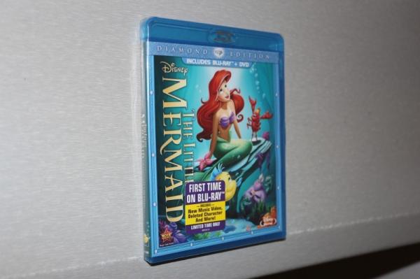 Buy cheap kids Blue ray The Little Mermaid Diamond Edition cartoon disney dvd Movie children Blu-ray from wholesalers