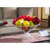Buy cheap 27.5*15*15CM Luxury Black Baking Varnish Iron Fruit Basket Metal Houseware Heat Resistance and Long-Lasting Durability from wholesalers
