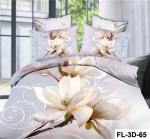 3D Reactive Printed Sheet Set Cotton Bedsheet