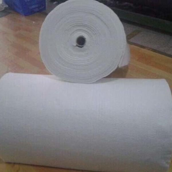 Buy cheap White color 3mm thickness fiberglass needle mat for insulation from wholesalers