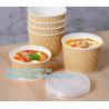 Buy cheap Eco Friendly, Oil Resistant, Salad Soup Rice Noodles Bowl, Bamboo Pulp, Disposable, Kraft Paper Bowl Lid from wholesalers