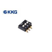 Buy cheap Polyimide KAPTON Smd Dip Switch , Electrical Life 2,000 Cycles Dip Switch 8 Pin product