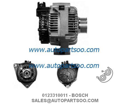 Buy cheap 0123310011 0986040220 - BOSCH Alternator 12V 80A Alternadores from wholesalers