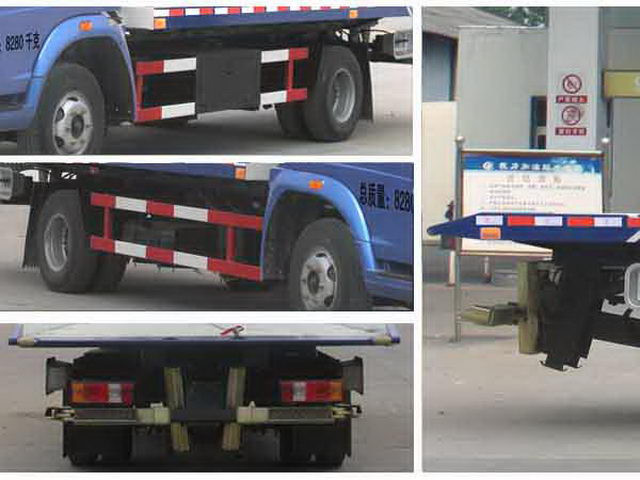 4x2 6TIRES EuroII 3-5tons Light Duty Wrecker Tow Truck For Broke Car Drag & Transfer With Cummims Engine