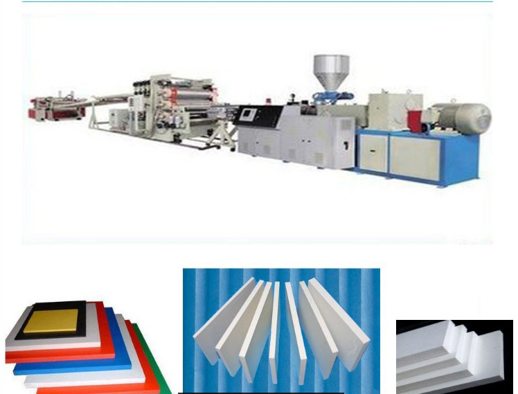 ISO CE SGS GOST Sheet Extrusion Equipment PVC WPC Celuka Foamed Board Plant