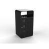 Buy cheap Outdoor Steel Recycling Containers Trash Can Outside Park Street Waste Garbage Bin Public Commercial Metal Refuse Bin from wholesalers