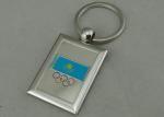 Imitation Hard Enamel Olympic Promotional Key Chain With Nickel Plating , Zinc