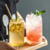 Buy cheap 500ml Transparent Custom Drinking Cups Juice Glass Mug For Beer Beverage from wholesalers