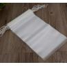 Buy cheap Biodegradable Plastic Manufacturer Wholesale Commercial Hotel White Poly Drawstring Printed Laundry Bags bagease package from wholesalers