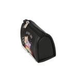 ISO9001 BM Zippered Coin Purse Mini Customized Pu Dismountaintable Strap