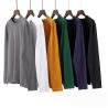 Buy cheap OEM Long Sleeve T Shirt Casual Pure Color Sweatshirt For Men 100% Cotton High Quality from wholesalers