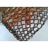 Buy cheap Bronze Color 15mm Metal Ring Mesh Curtain Stainless Steel For Decoration from wholesalers