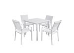 5-piece Outdoor Table Chairs Patio Restaurant Dining Furniture Set