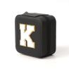 Buy cheap Luxury Jewellery Gift Storage Box Custom Logo Portable Small Leather Black Organizer Travel Case from wholesalers