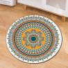 Buy cheap Modern Minimalist Printed Chair Floor Mat Round Office Computer Floor Mat from wholesalers