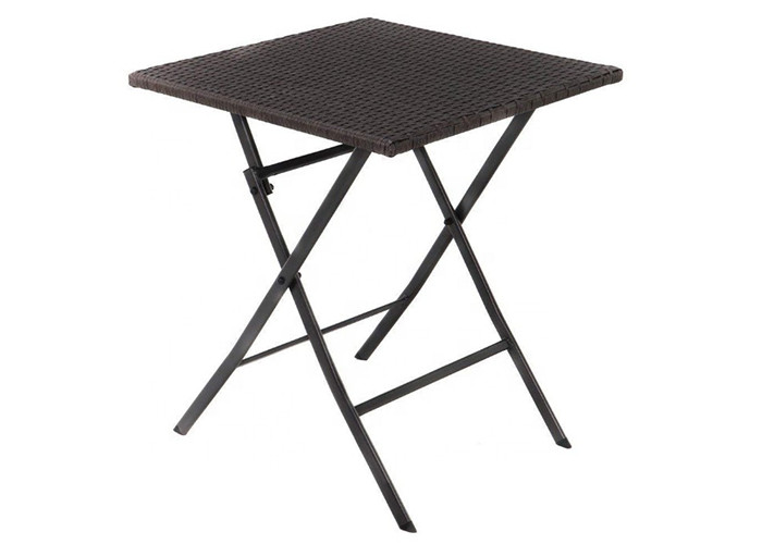 Multifunction Folding Rattan Garden Table Patio Bistro Furniture