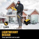 Foldable Electric Cordless Snow Shovel New 2.0 AH Battery Powered Blower For