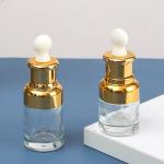 Customized Colors Glass Bottle Alu dropper Senior PAK Warehouse Pipette Oils