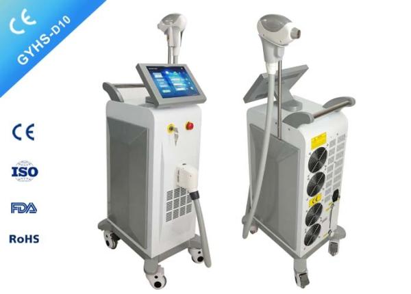 Buy cheap Alexandrite Permanent Hair Removal Laser Machine 755nm 1064nm 808nm 3 Wavelength from wholesalers