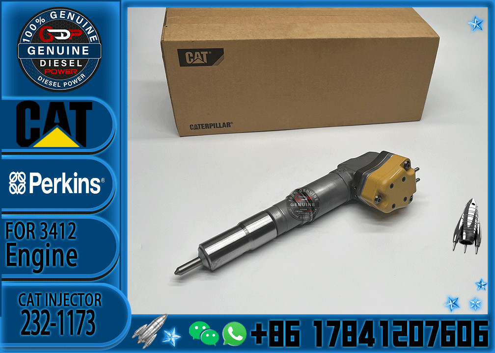CAT Fuel Injector Assembly 174-7526 174-7528 232-1168 232-1173 for CAT 3412 3412E engines