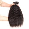 Buy cheap Brazilian Virgin Hair Kinky Straight Human Hair Weave Bundles Deals Coarse Yaki Hair Weaving from wholesalers