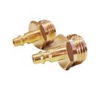JIS ANSI 3/4" Male Female Solid Brass Blow Out Plug