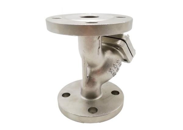 Buy cheap High Pressure Y Strainer 80 Mesh , WCB Carbon Steel Strainer With Flange Connection from wholesalers