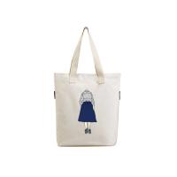 Buy cheap OEM Canvas Tote Shopper Bag Cotton Material With Zipper For Shopping product