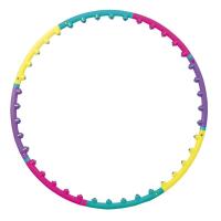Buy cheap PVC NBR Fitness Hula Hoop Massage Ring 88cm 8 Sections Magnetic Plastic product