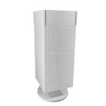 540mm Length 1440mm Height Rotating Display Rack , Rotating Pegboard Display