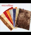 Microfiber Mat Red 40 * 60cm Big Chenille Bathroom Indoor Anti - Skid Rubber
