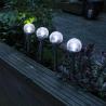 Buy cheap White Two LEDs Decorative Ball Solar Garden Decoration Lights from wholesalers