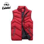 2020 Hot Sell Windproof Fashion Sleeveless Utility Stand Collar Quilted Puffer