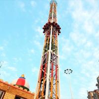 Buy cheap 150KW 55m Free Fall Tower , Free Fall Amusement Ride OEM Service product