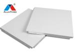 Fireproof Clip In Ceiling , Aluminum Plain White Ceiling Tiles 600×1200mm