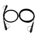Indoor/Outdoor SC APC to SC UPC FTTH Waterproof Connector/Header Cable for