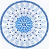 Buy cheap round beach towel stocks without MOQ low price wholesale round beach towels from wholesalers